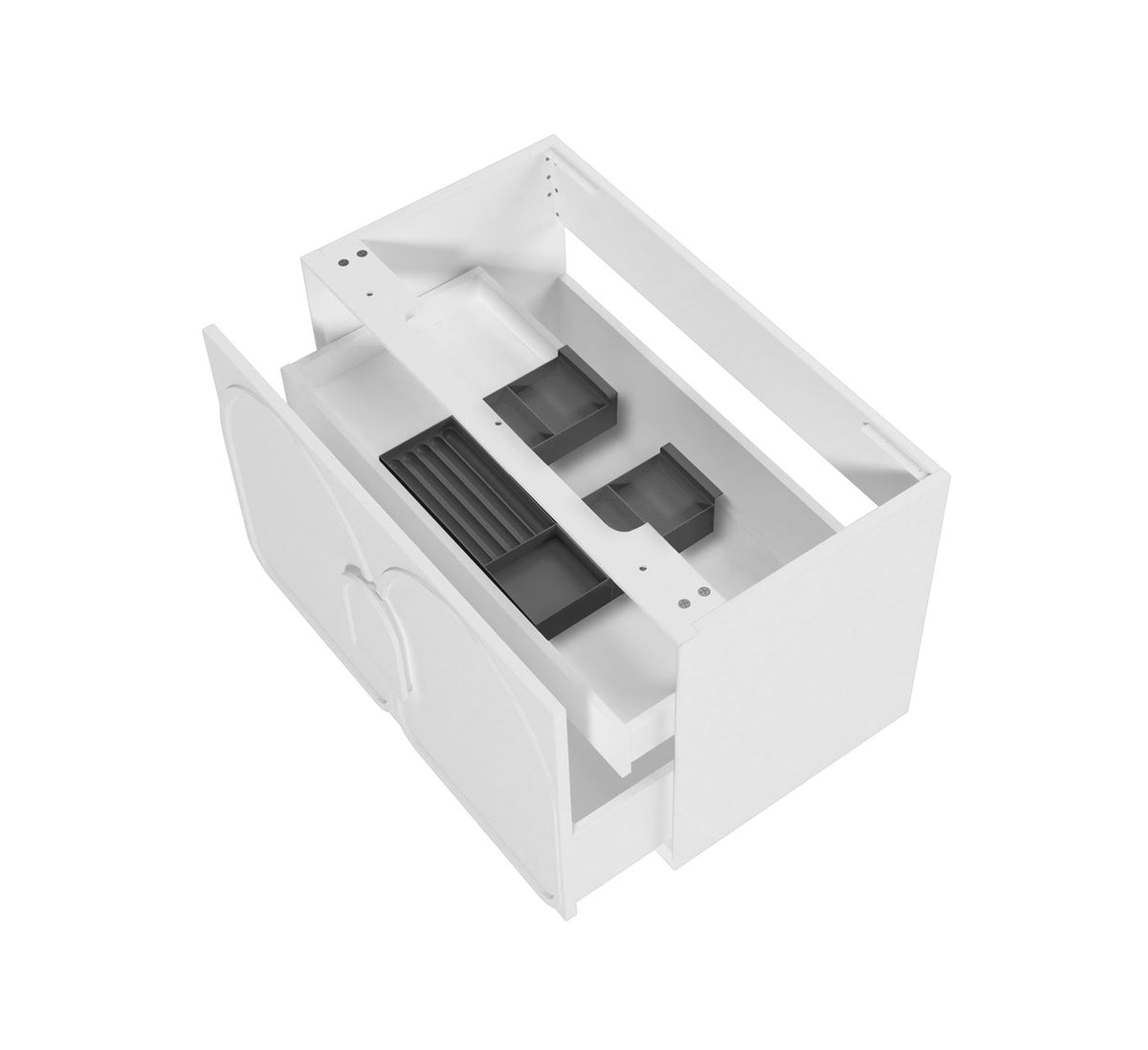 Otti Laguna Mark II Wall Hung Vanity | Matte White