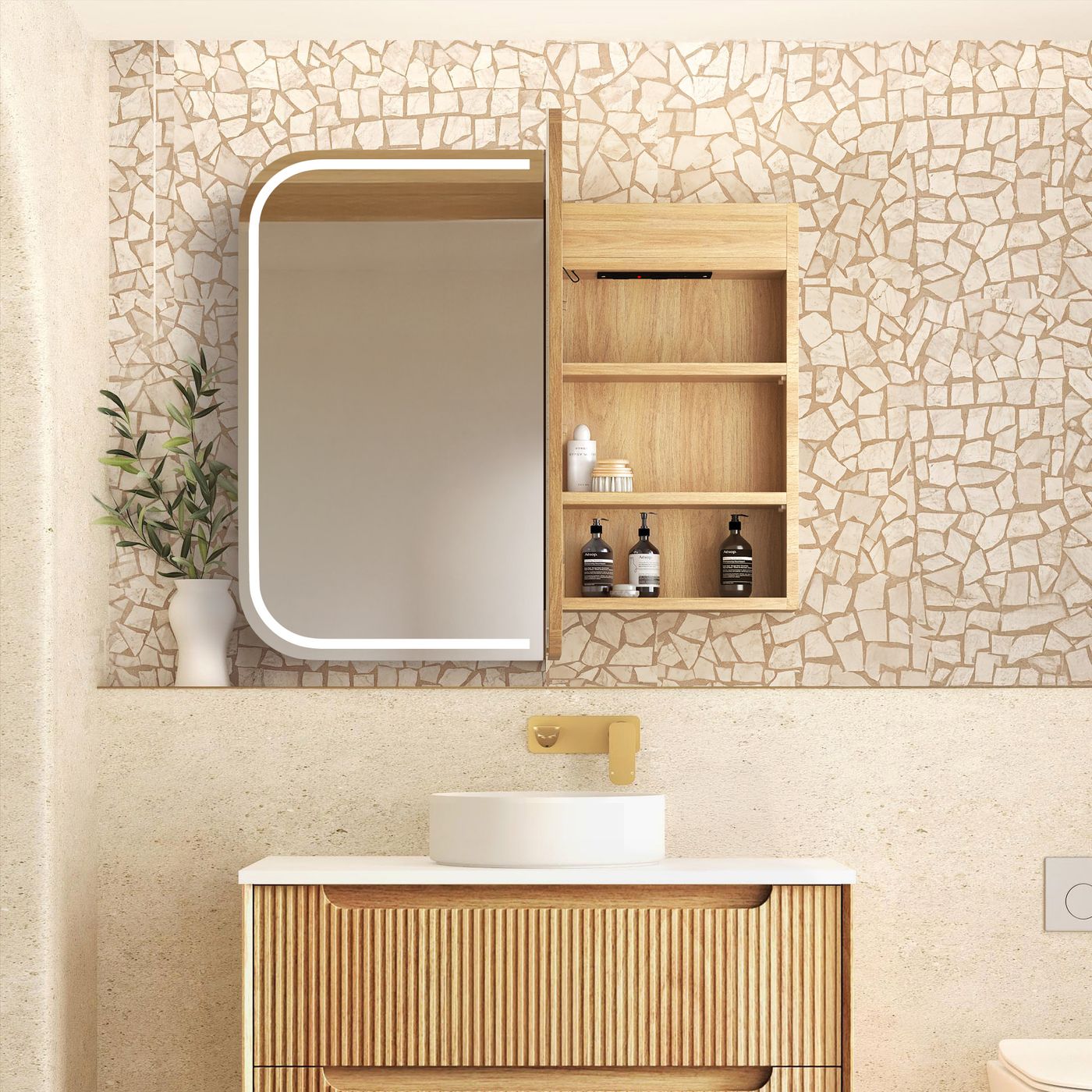 Otti Newport Shaving Cabinet