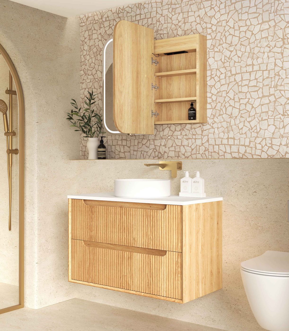 Otti Newport Shaving Cabinet