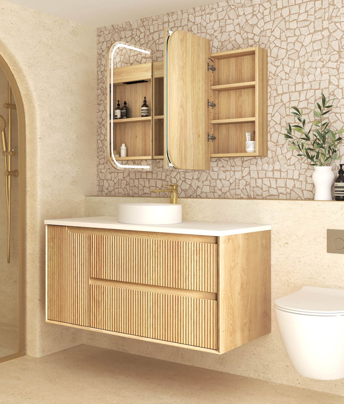 Otti Newport Shaving Cabinet