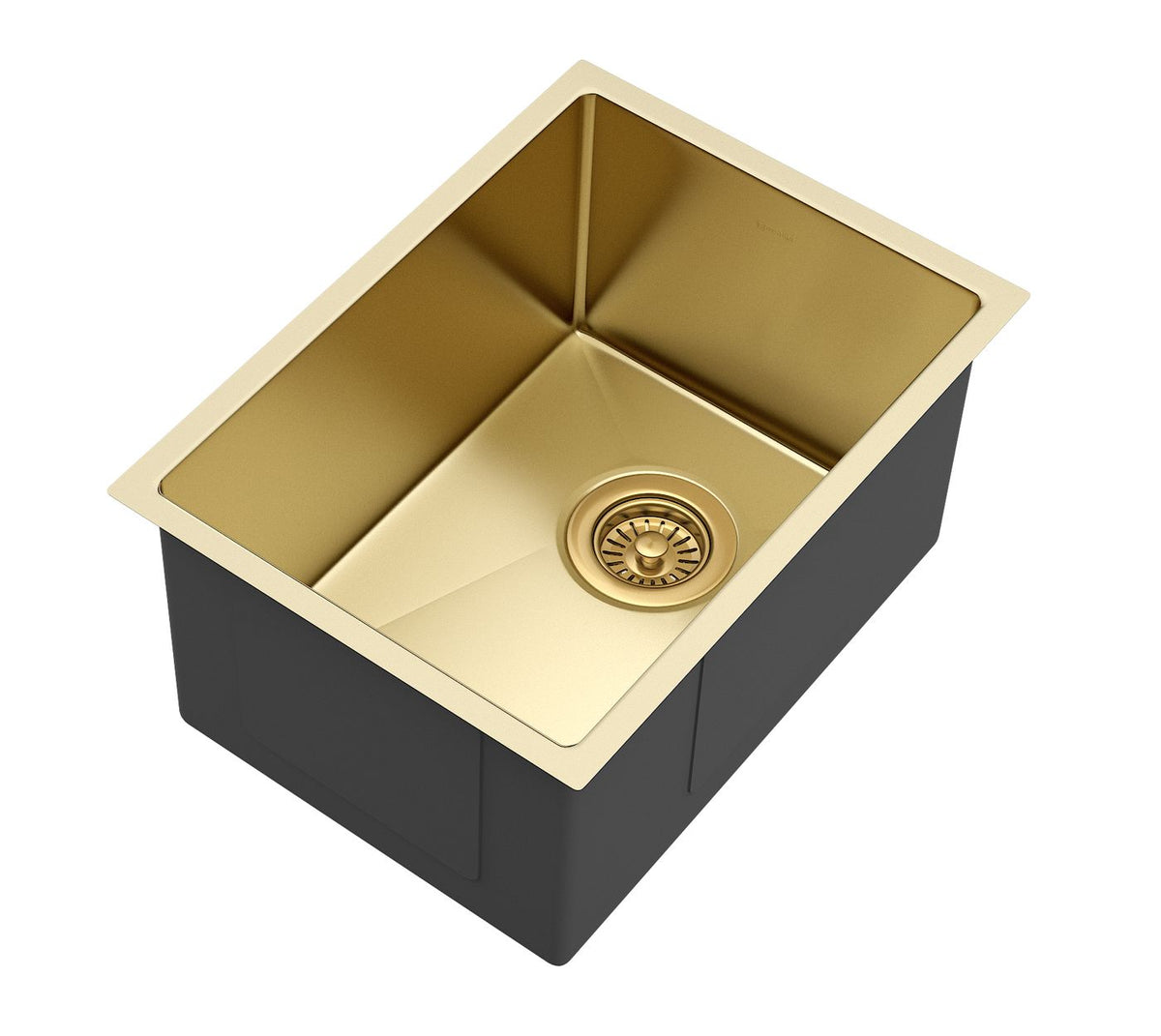 Otti Axon Sink 33S 330x450x220 — Brushed Gold