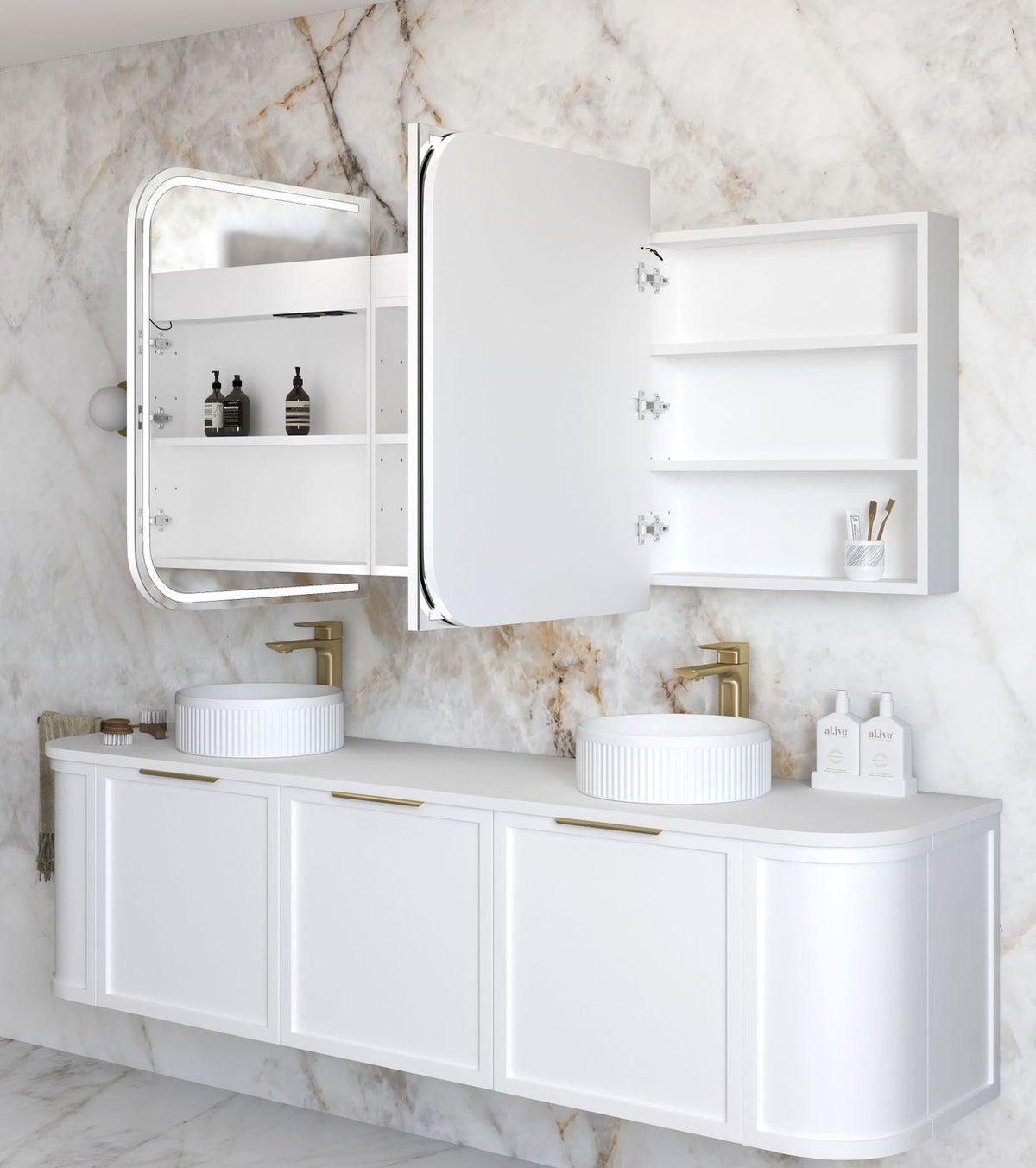 Otti Newport Shaving Cabinet
