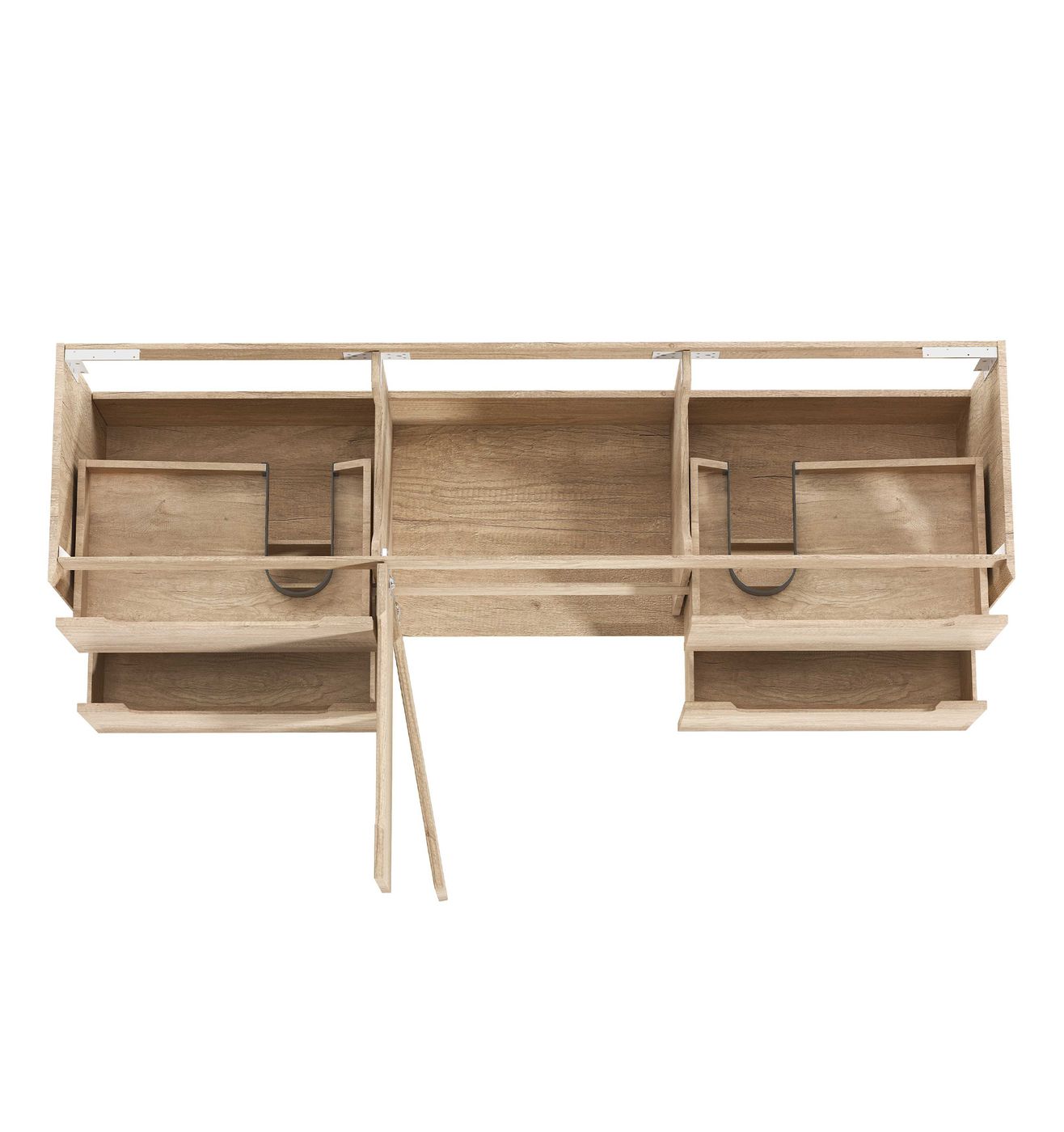 Otti Byron Wall Hung Vanity | Natural Oak