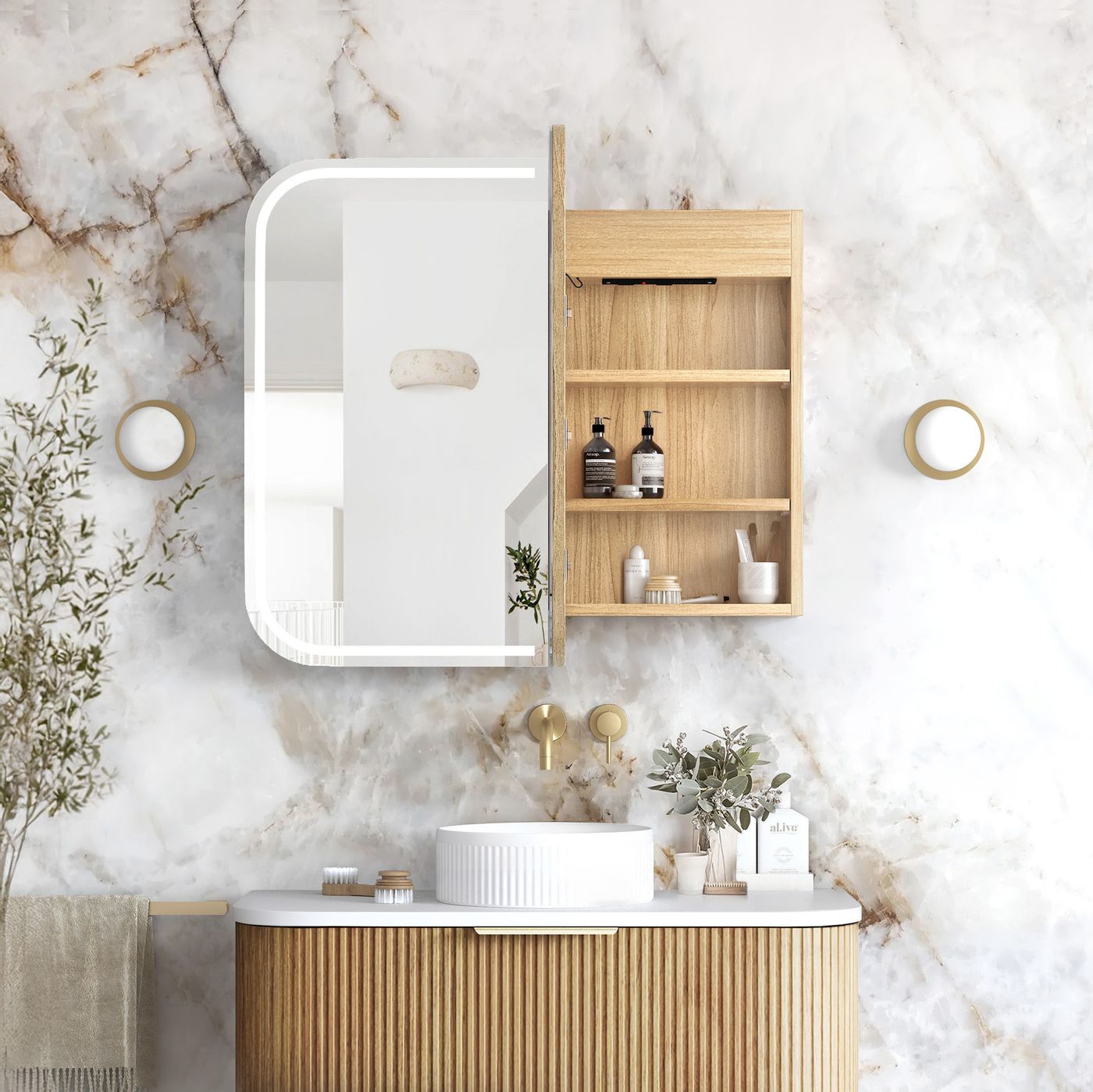 Otti Newport Shaving Cabinet