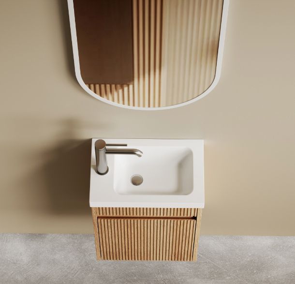Otti Mini Ensuite Space Saver Wall Hung Vanity