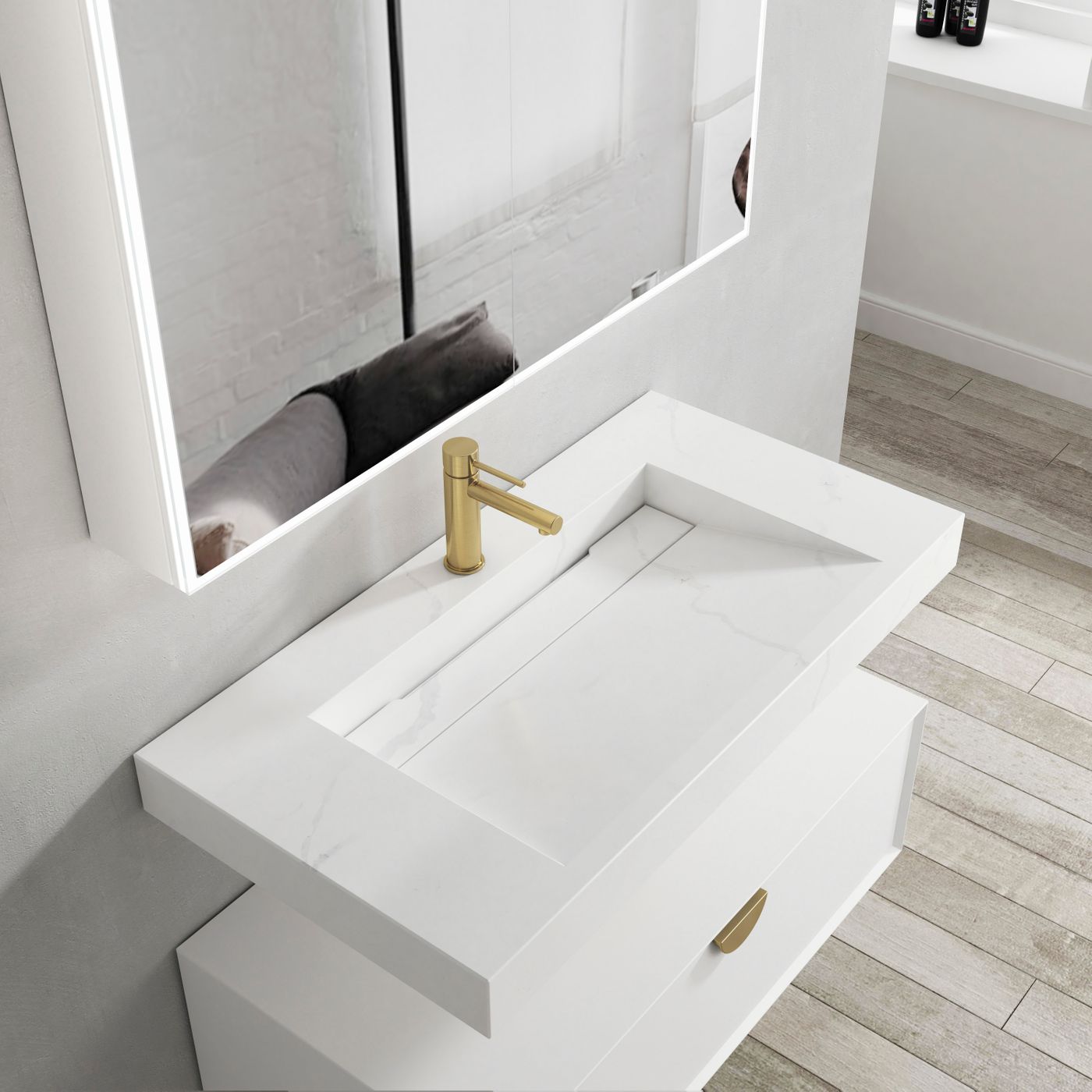 Otti Moonlight Wall Hung Basin