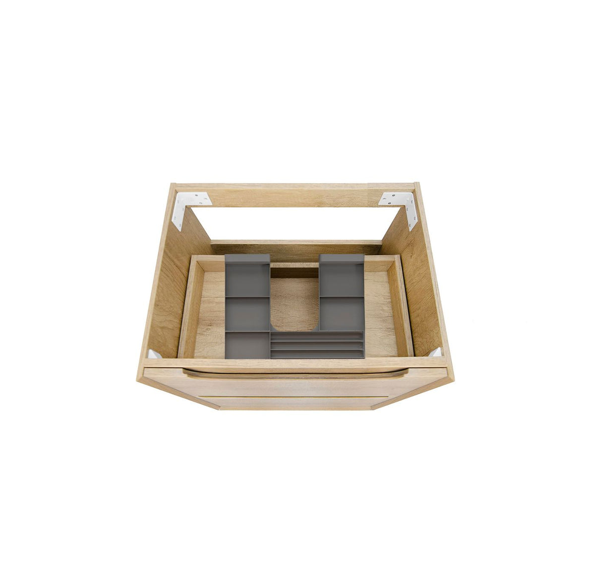 Otti Byron Wall Hung Vanity | Natural Oak