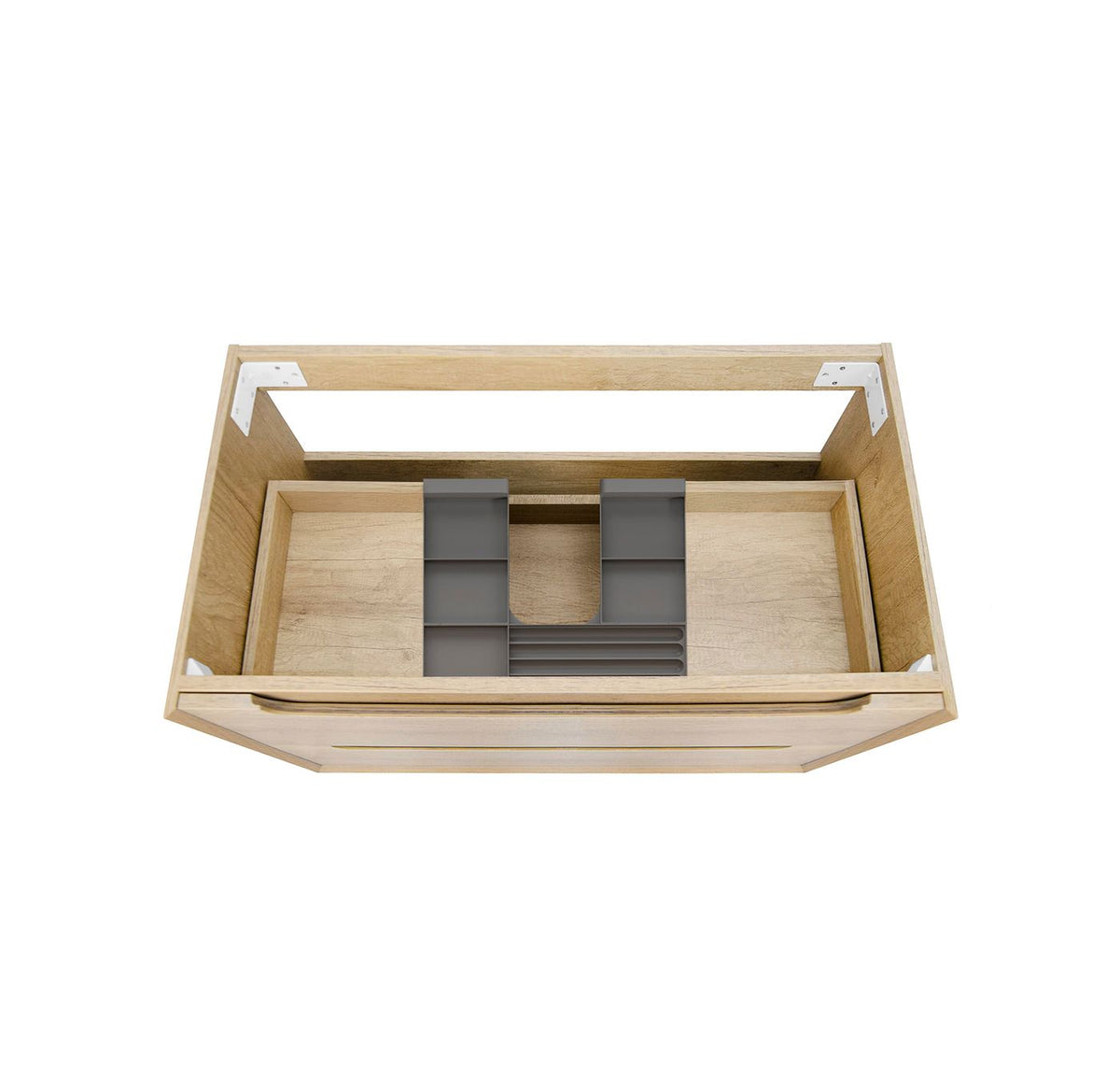 Otti Byron Wall Hung Vanity | Natural Oak