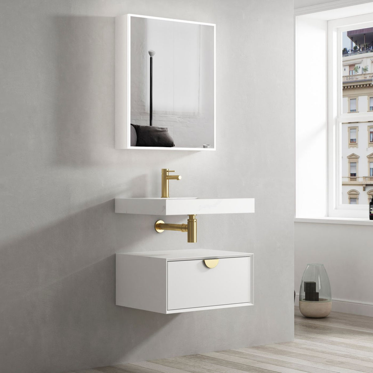 Otti Moonlight Wall Hung Basin