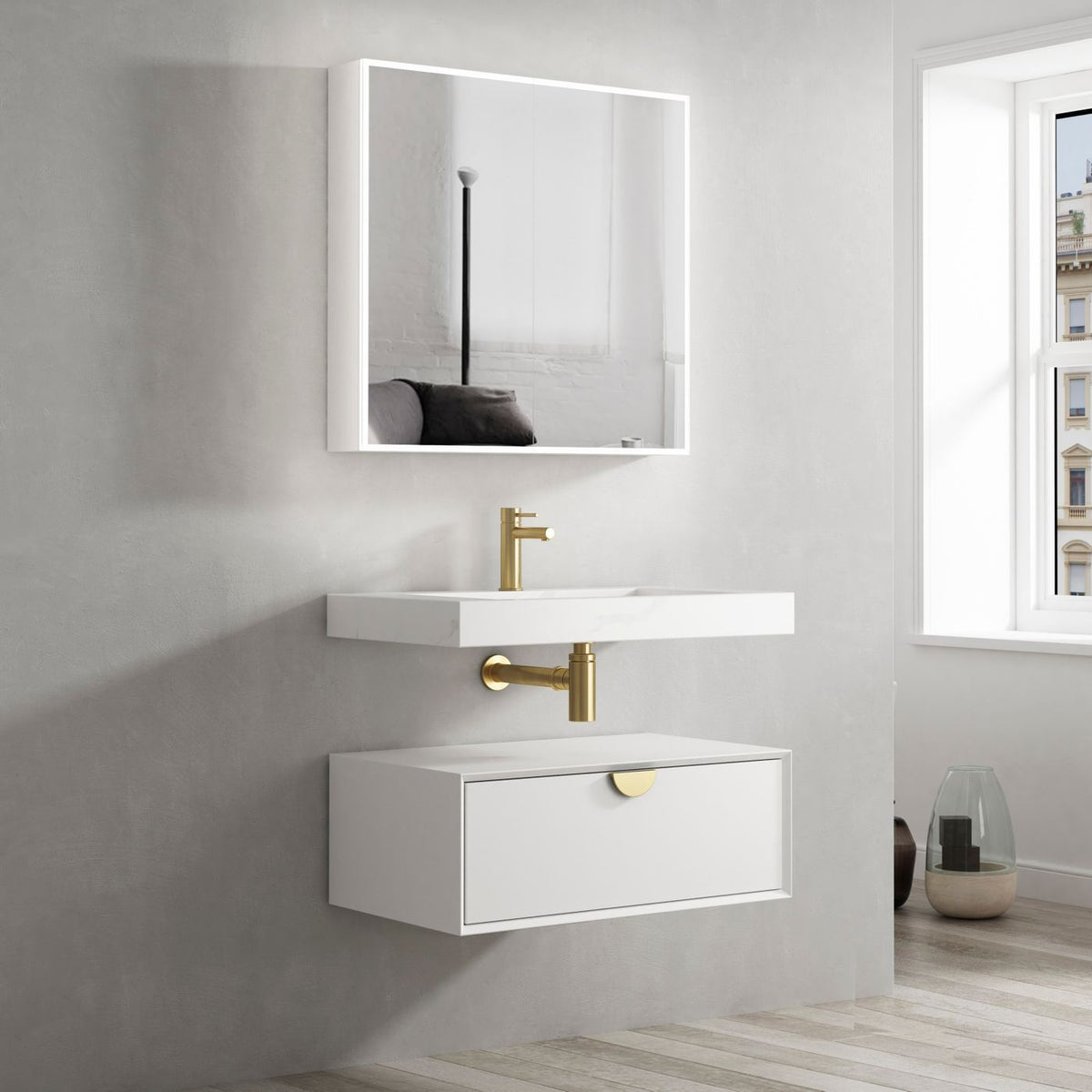 Otti Moonlight Wall Hung Basin