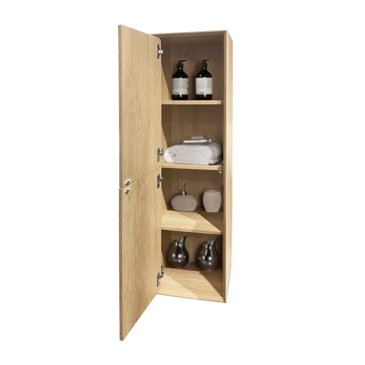 Otti Tall Boy Bathroom Cabinet