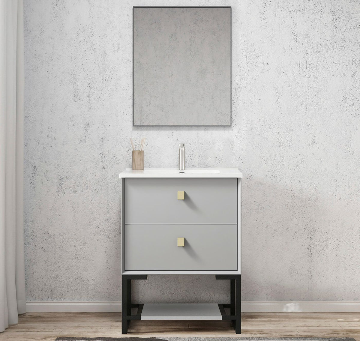Otti Boston Vanity Freestanding Legs