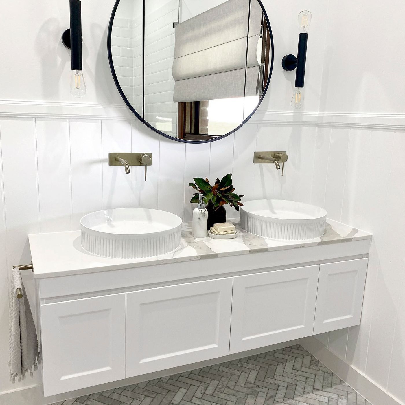 Otti Hampton Mark II Wall Hung Vanity | Satin White