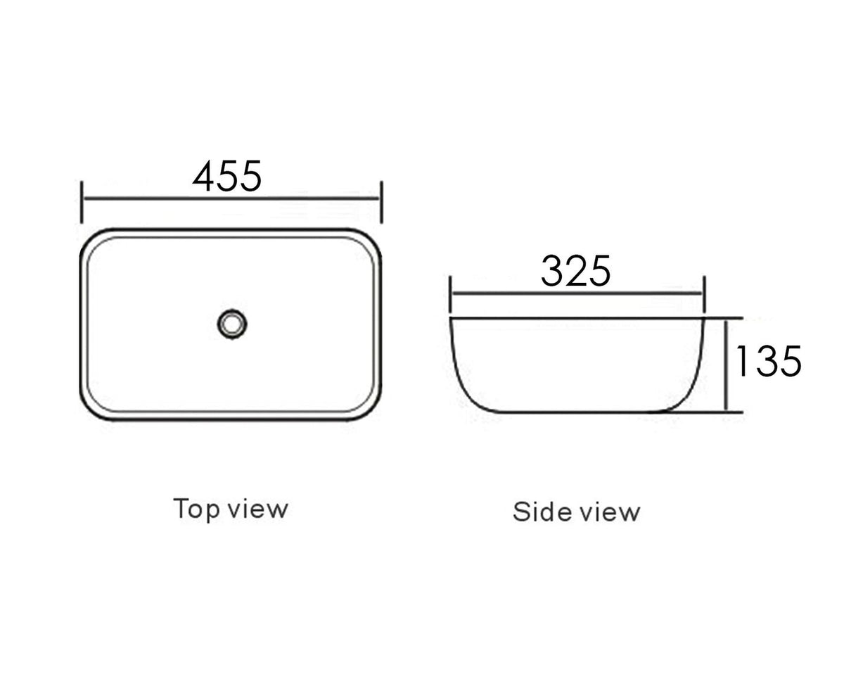 Otti Artis O'96 Oval Basin | 455mm