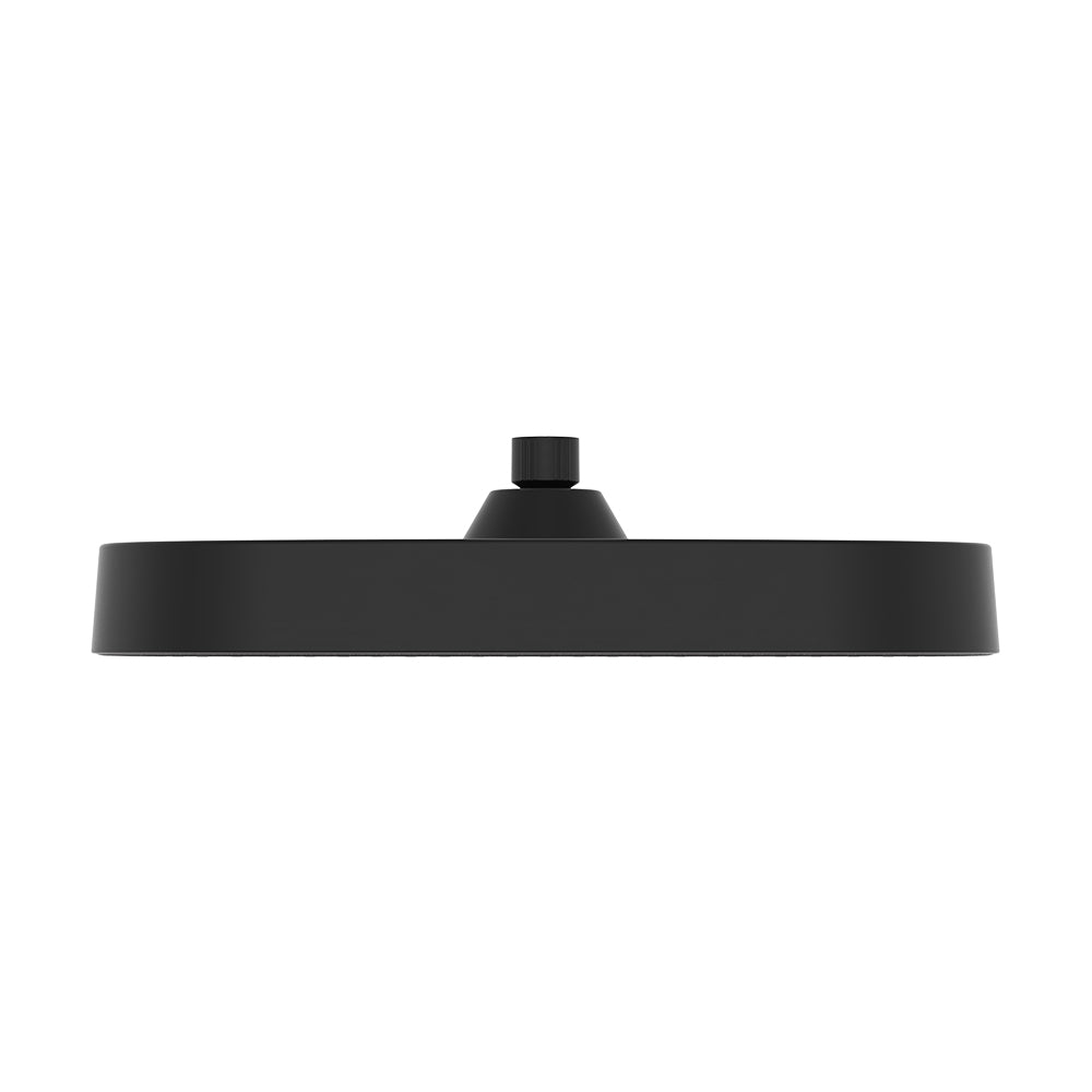 Fienza Kuro Shower Head, Soft Square, Matte Black