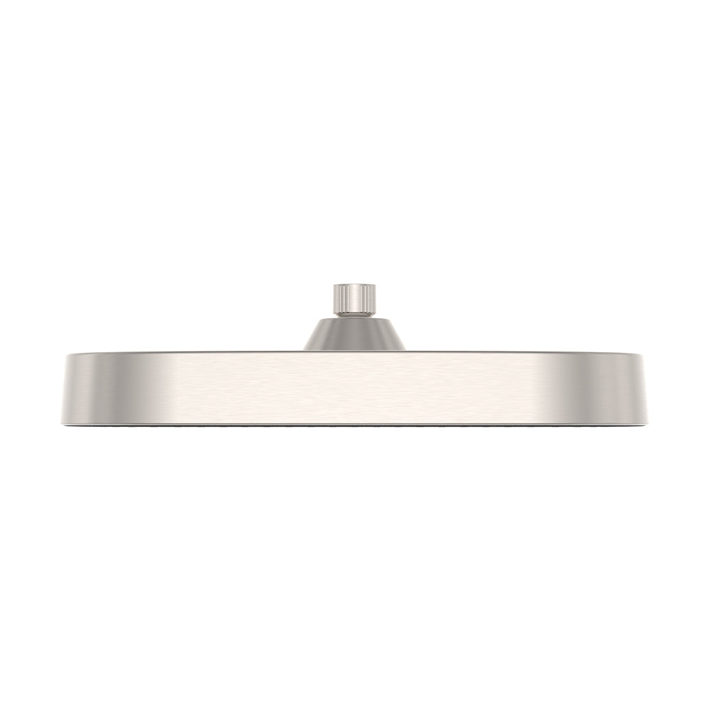 Fienza Kuro Shower Head, Soft Square, Brushed Nickel