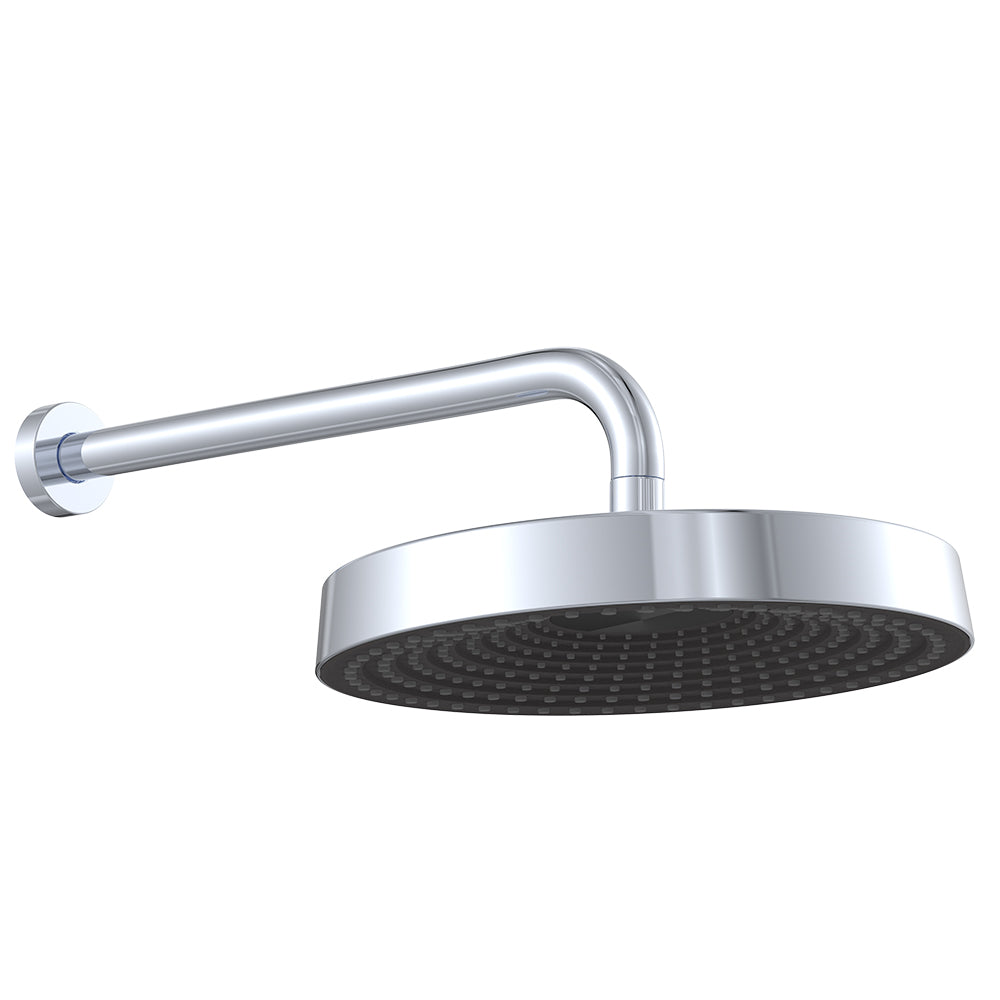 Fienza Kuro Shower Arm Set, Round Head, Chrome