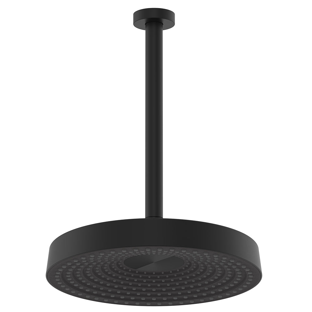 Fienza Kuro Shower Dropper Set, Round Head, Matte Black