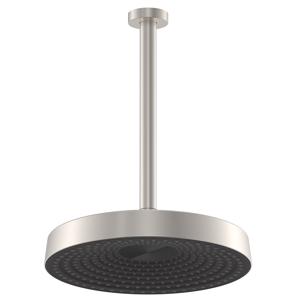 Fienza Kuro Shower Dropper Set, Round Head, Brushed Nickel