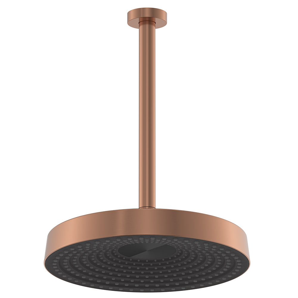 Fienza Kuro Shower Dropper Set, Round Head, Brushed Copper