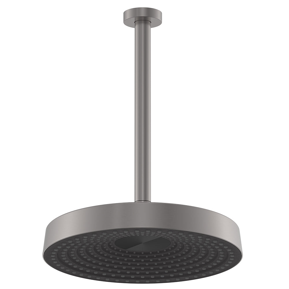 Fienza Kuro Shower Dropper Set, Round Head, Gun Metal