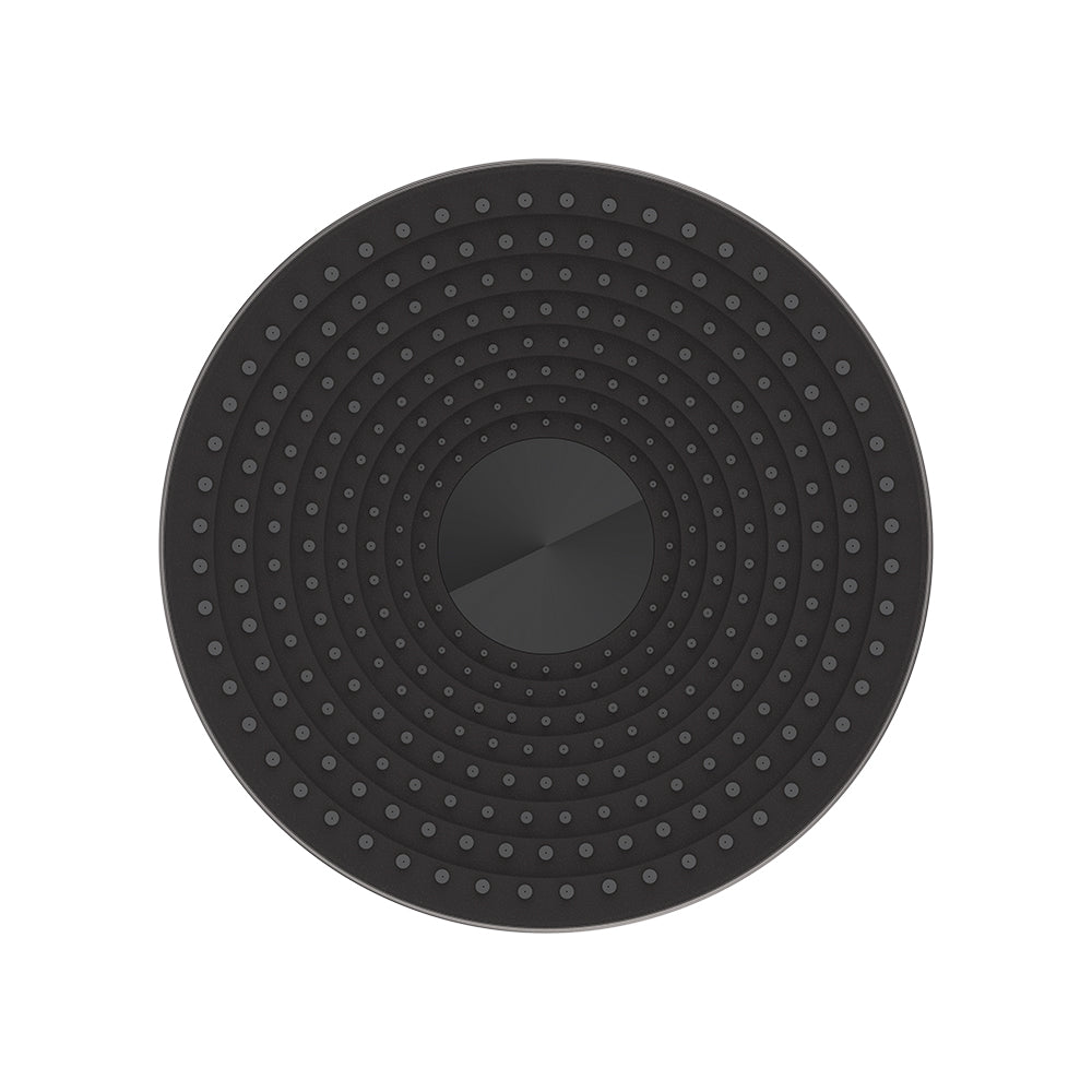 Fienza Kuro Shower Head, Round, Gun Metal
