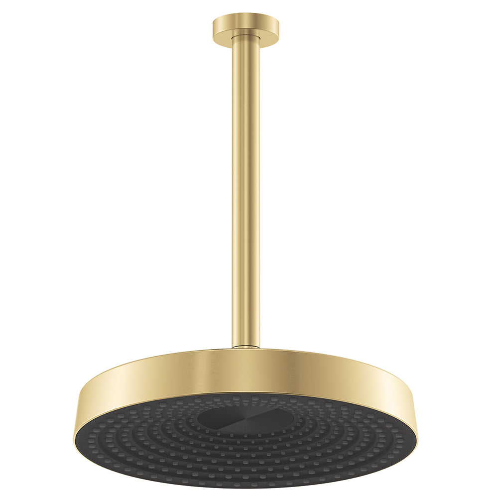 Fienza Kuro Shower Dropper Set, Round Head, Urban Brass