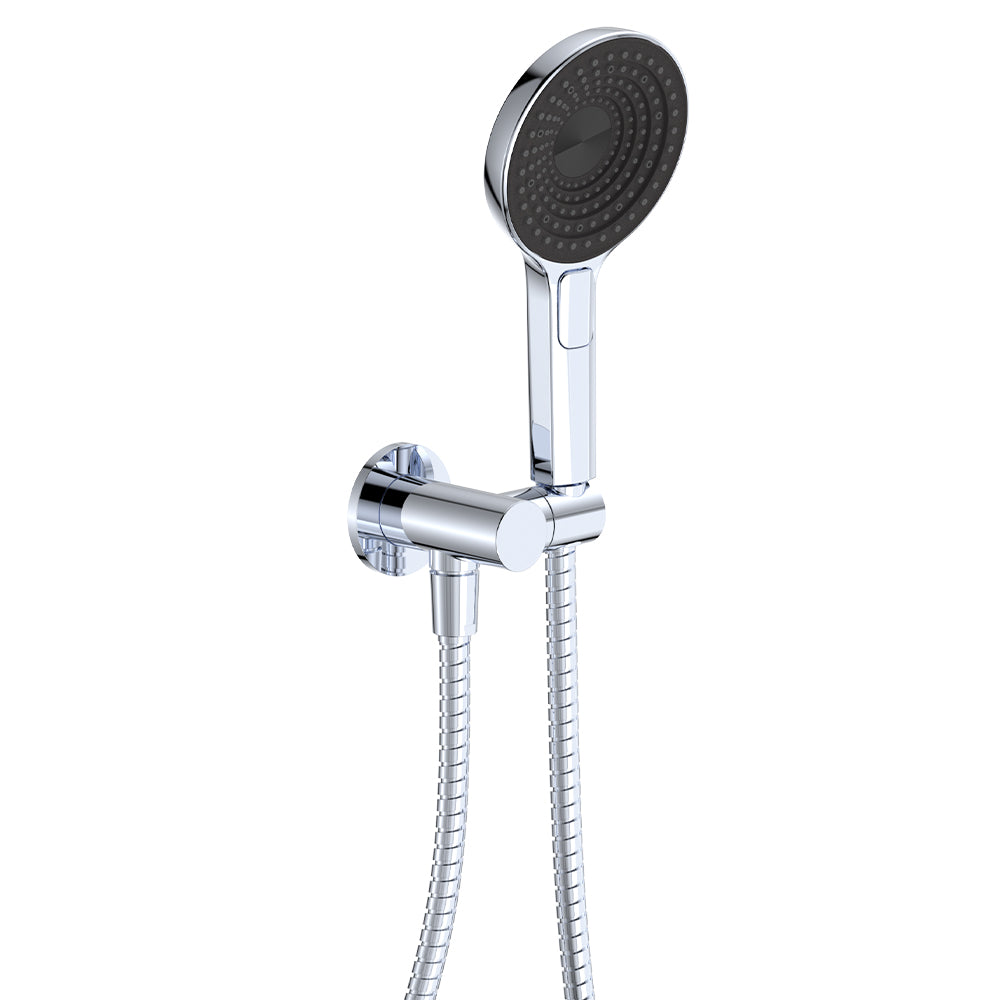 Fienza Kuro Hand Shower, Round Plate, Round Head, Chrome