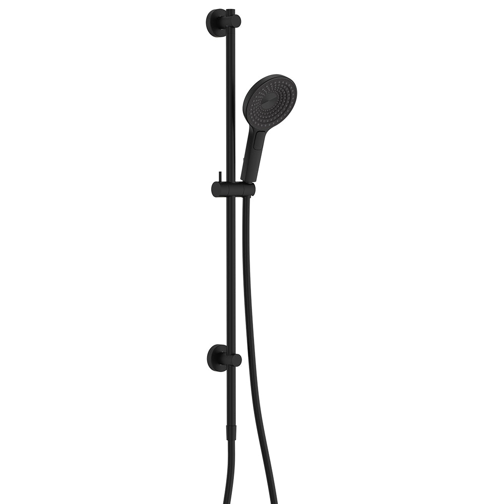 Fienza Kuro Rail Shower Round, Matte Black