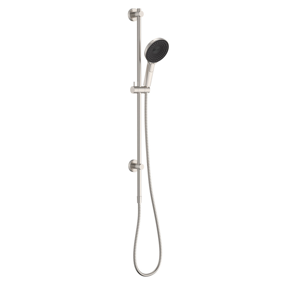 Fienza Kuro Rail Shower Round, Brushed Nickel