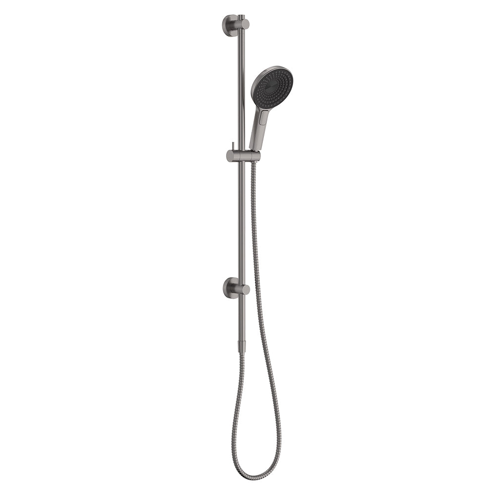 Fienza Kuro Rail Shower Round, Gun Metal