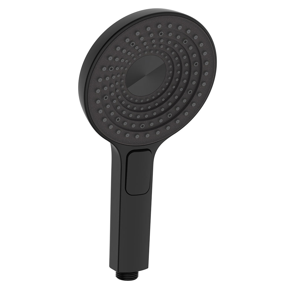 Fienza Kuro Hand Shower Head, Round, Matte Black
