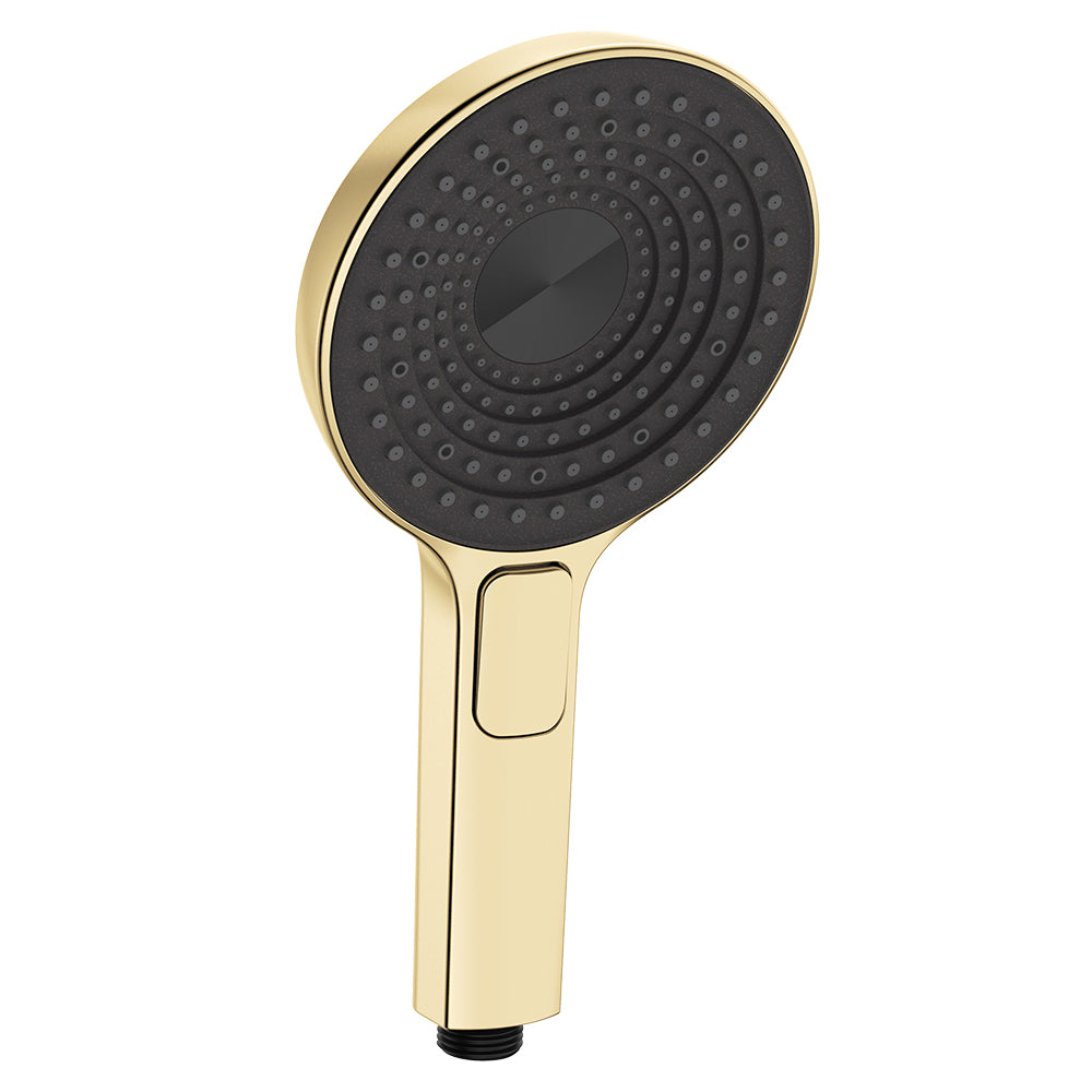 Fienza Kuro Hand Shower Head, Round, Urban Brass