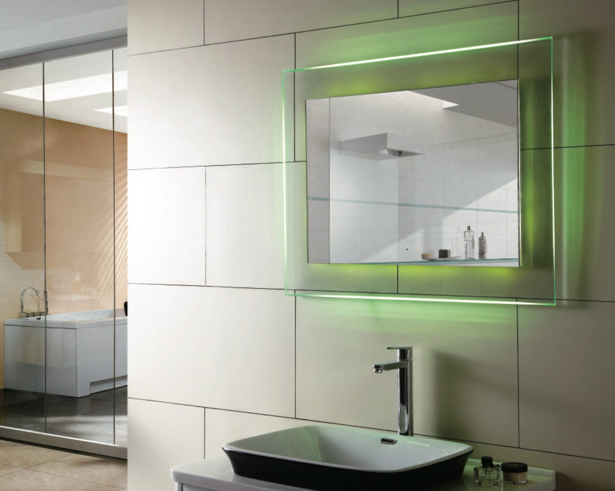 Arcisan Crystal Coloured LED Backlit Mirror