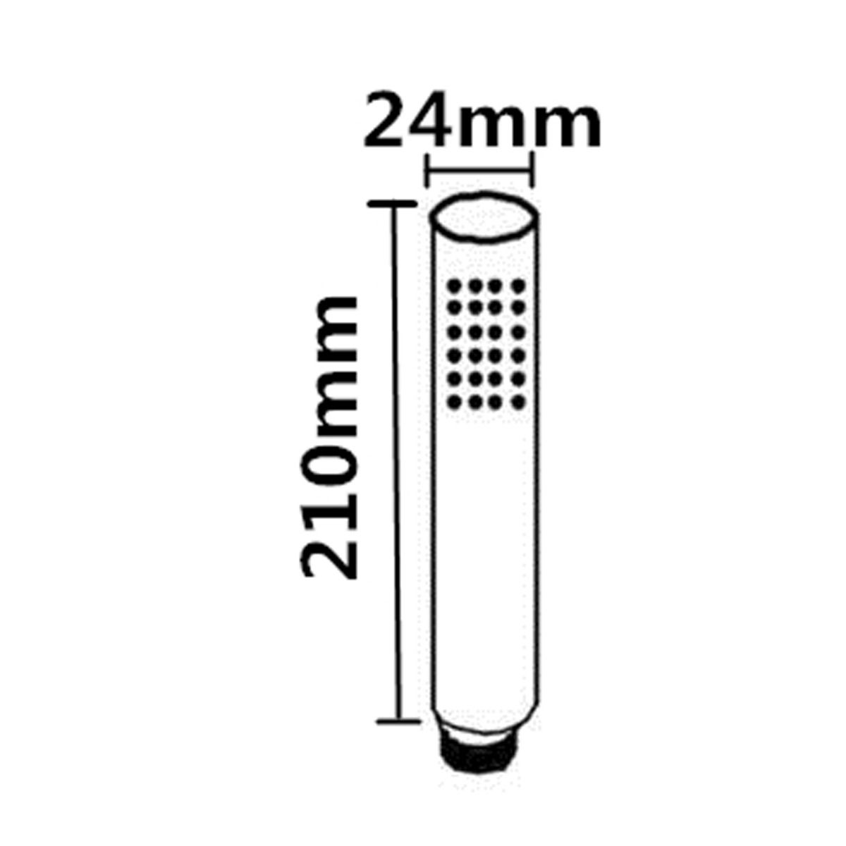 Norico Pentro Round Chrome Solid Brass Hand Shower Spray