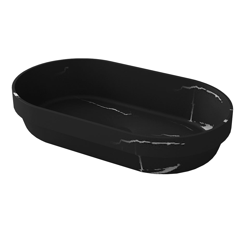 Arcisan Arcistone Kibo Stone 580 x 350mm Semi Inset Basin