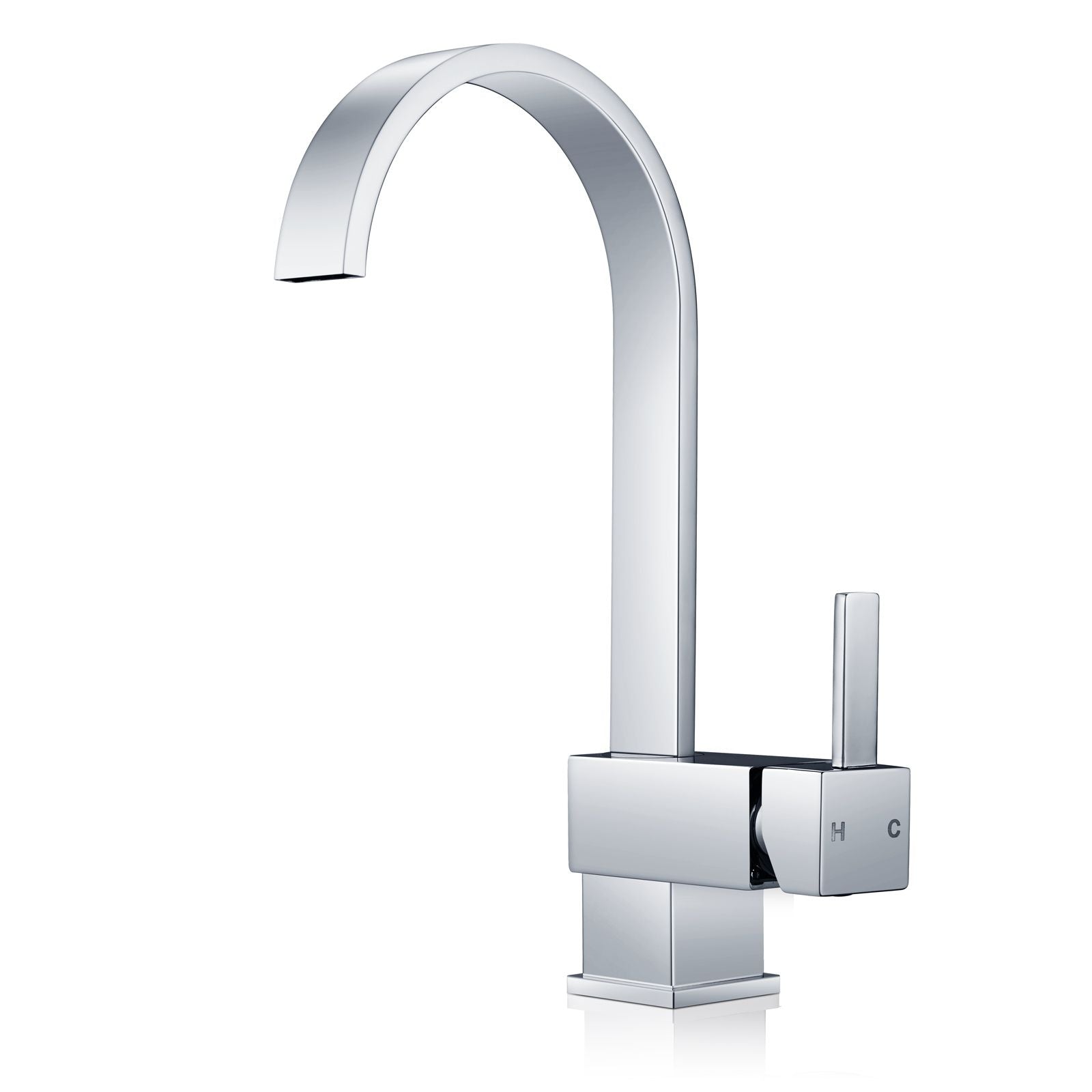 Gooseneck Kitchen Sink Mixer Tap