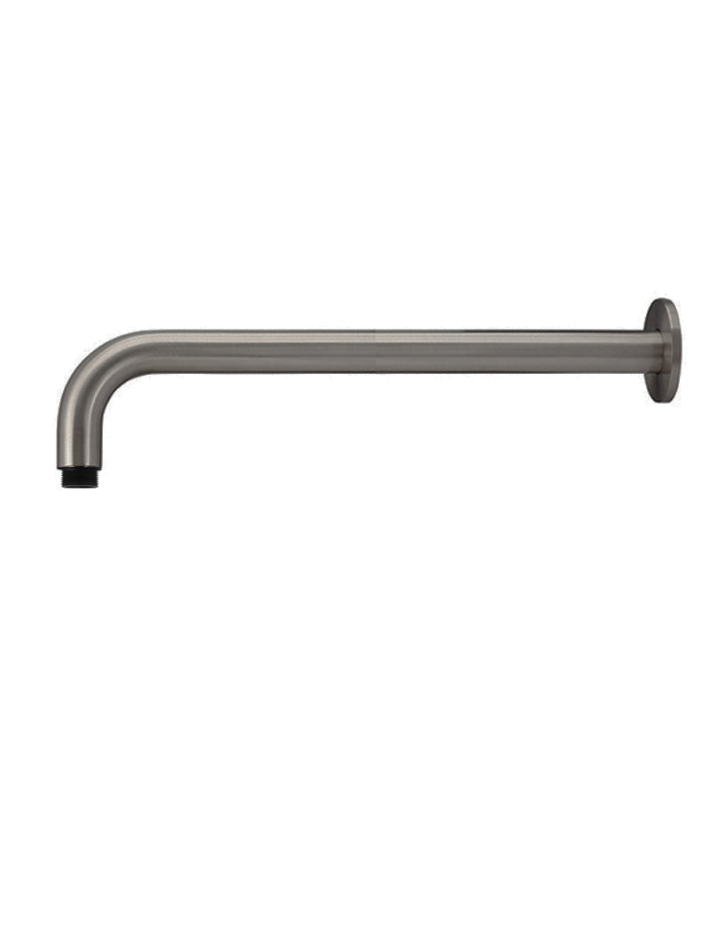 Meir Round Wall Shower Curved Arm 400mm