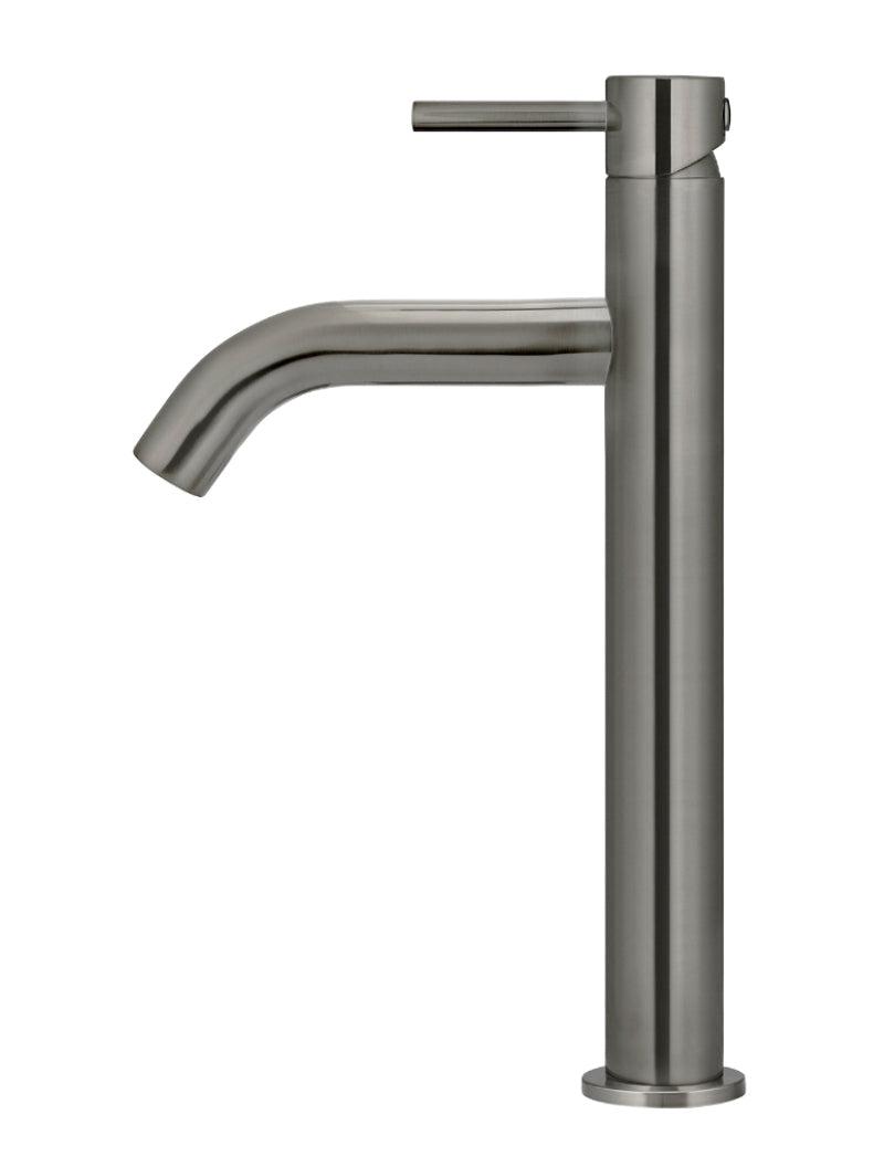 Meir Piccola Tall Basin Mixer Tap with 130mm Spout