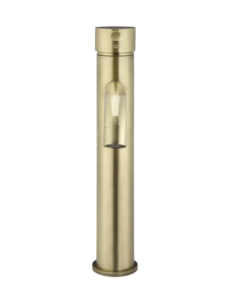 Meir Round Tall Curved Basin Mixer