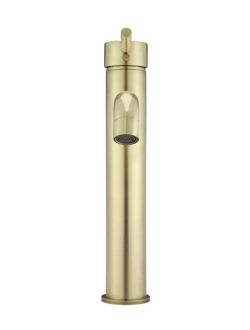 Meir Round Tall Curved Basin Mixer