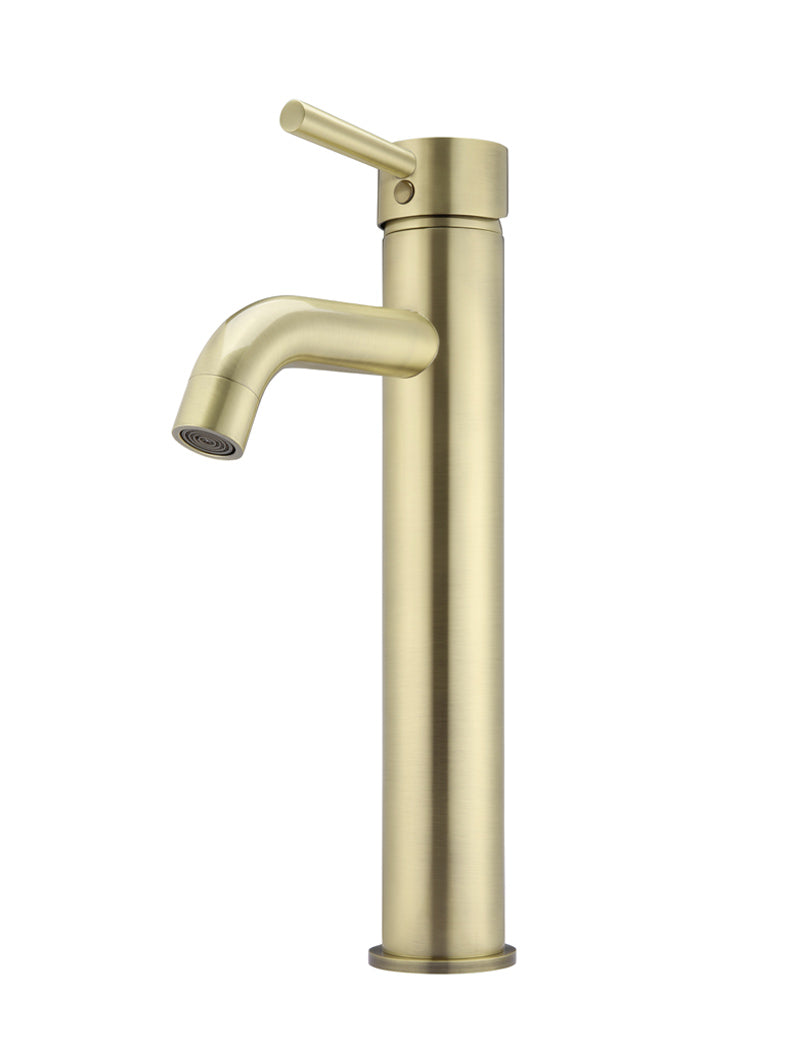 Meir Round Tall Curved Basin Mixer