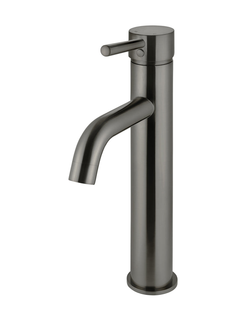 Meir Round Tall Curved Basin Mixer