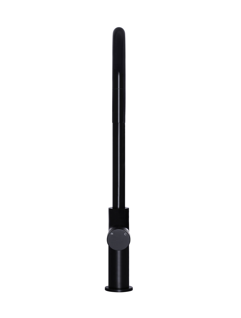 Meir Round Pinless Piccola Pull Out Kitchen Mixer Tap