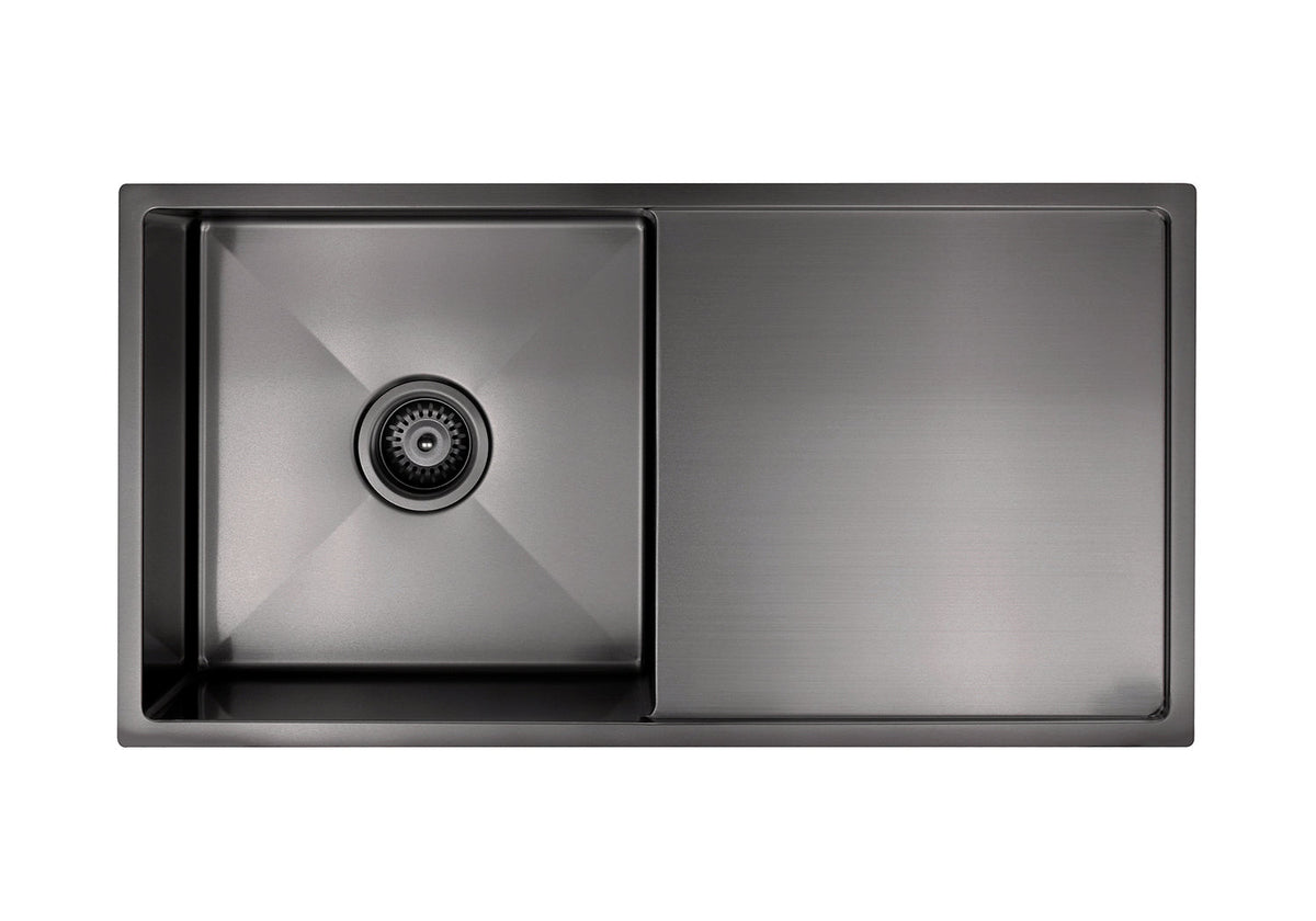 Meir Kitchen Sink Single Bowl & Drainboard 840 x 440