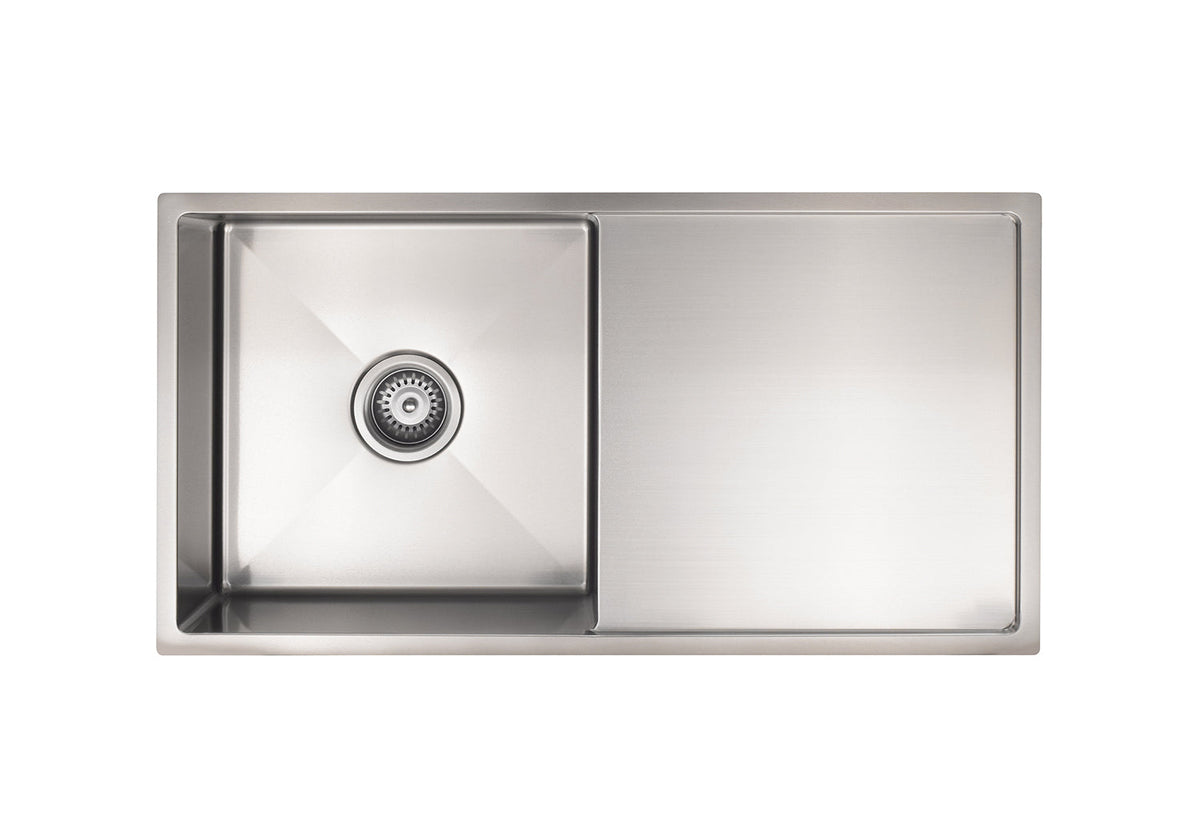 Meir Kitchen Sink Single Bowl & Drainboard 840 x 440