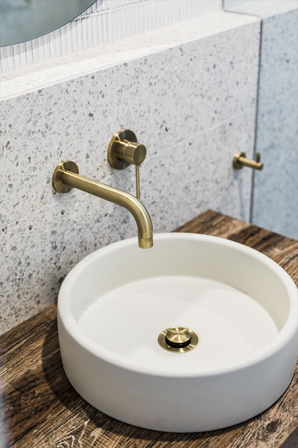 Meir Round Wall Mixer Finish Kit