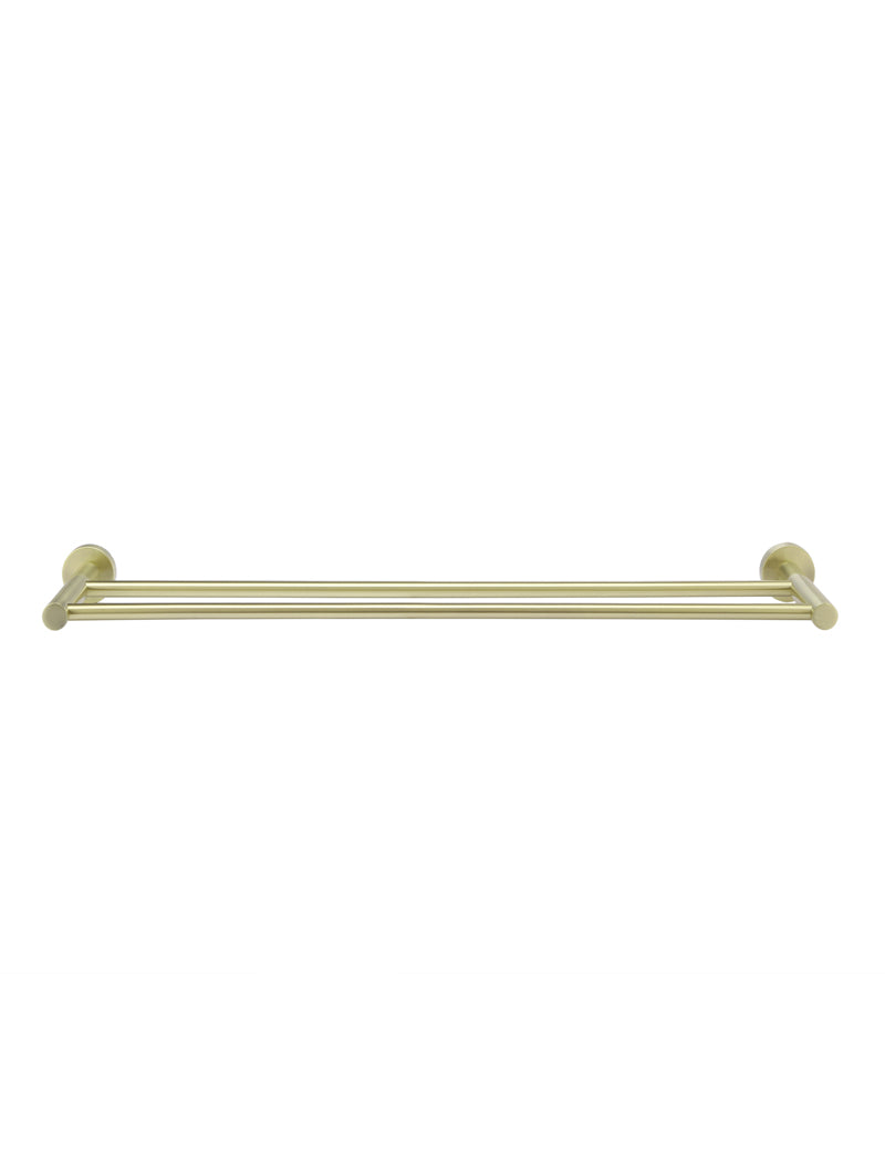 Meir Round Double Towel Rail 600mm