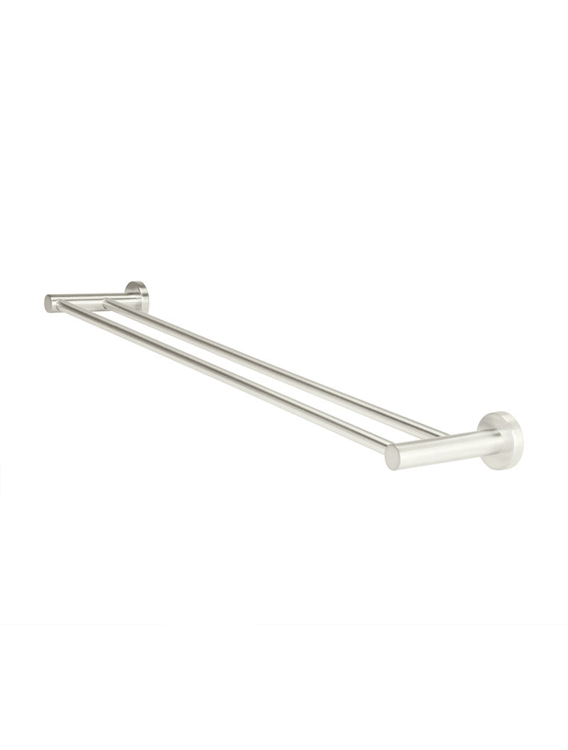 Meir Round Double Towel Rail 600mm