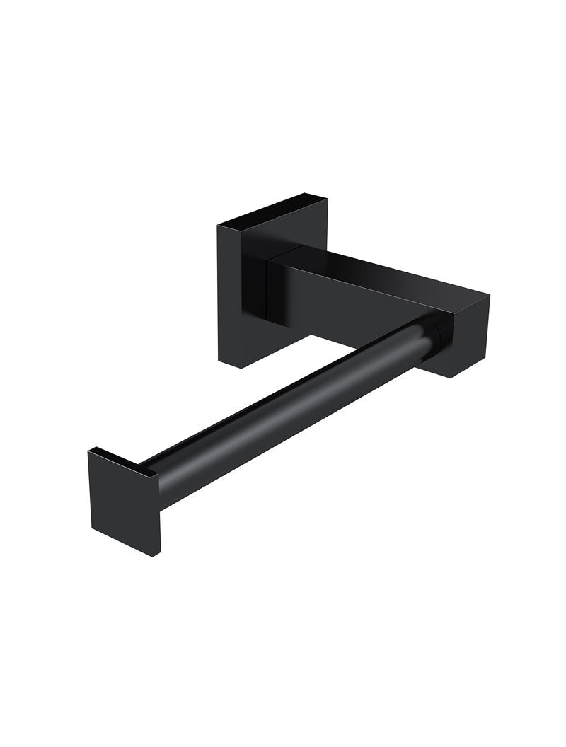 Meir Square Toilet Roll Holder with Round Bar